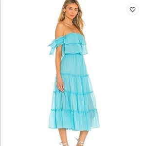 Misa blue color dress size s